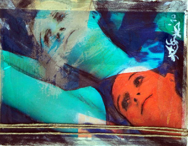 video kalligraphic - red-and green (2010)